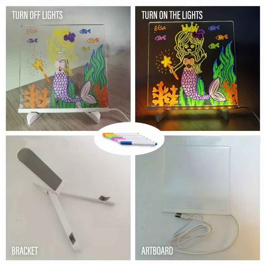 Creative Glow LED Drawing Board