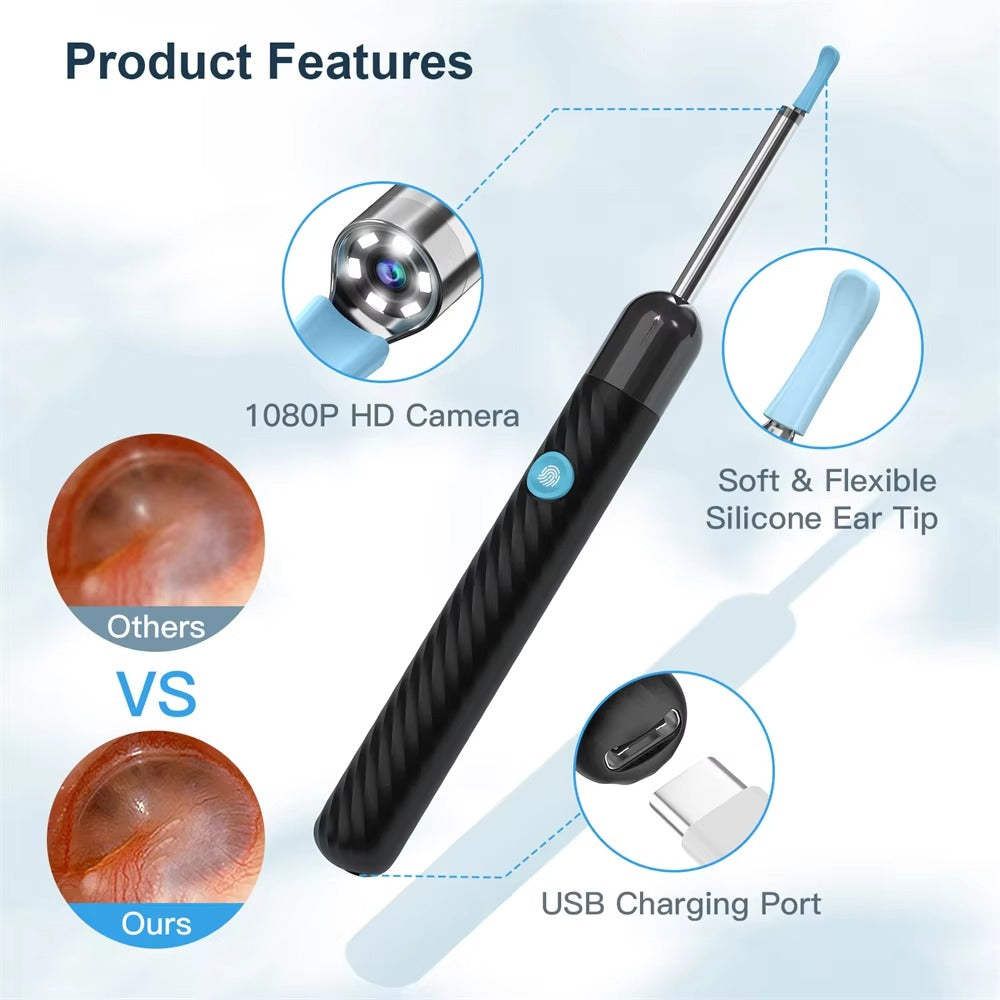 Electric Ear Wax Cleaning tool with Camera