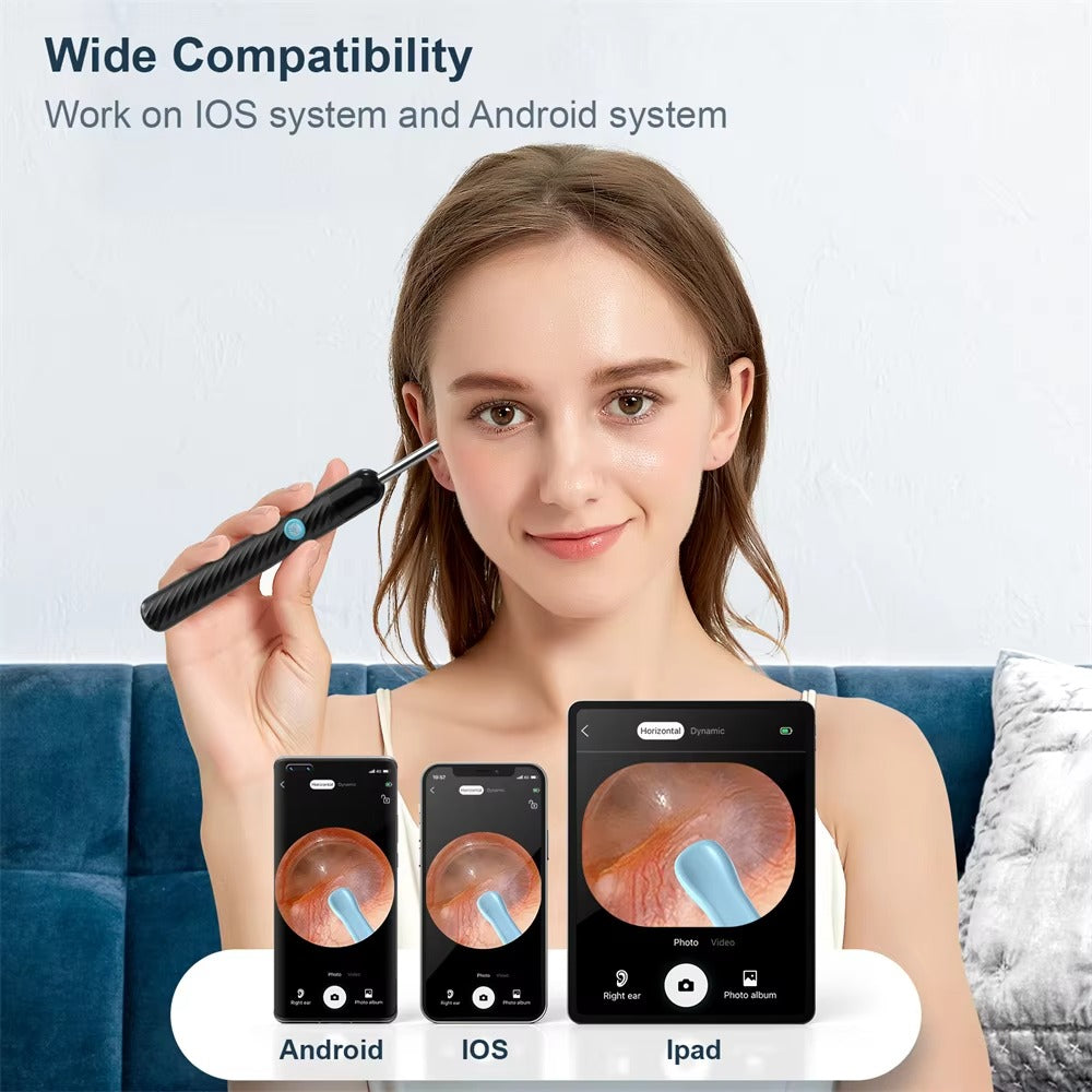 Electric Ear Wax Cleaning tool with Camera