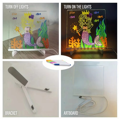 Creative Glow LED Drawing Board
